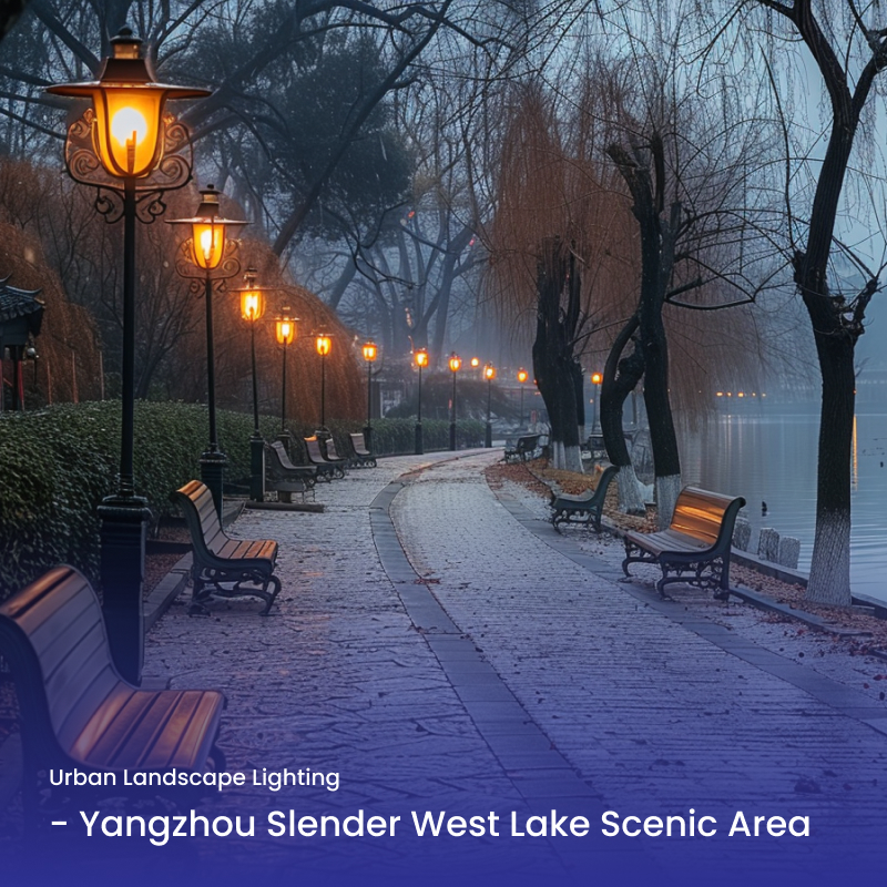 Urban Landscape Lighting - Yangzhou Slender West Lake Scenic Area