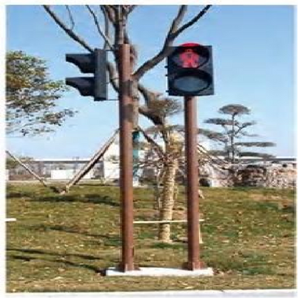 octagonal street lamp poles