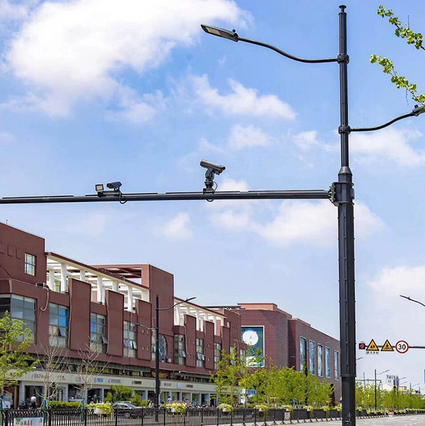 Integrated Municipal Smart Poles for Urban Traffic Monitoring And Lighting