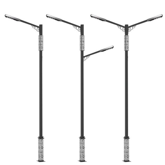 Wholesale Solar/mains-powered Meander Poles, 5-8m, Chinese/ethnic Styles